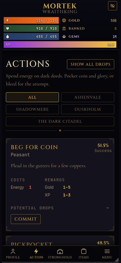 Shadowrealm: Age of Darkness screenshot
